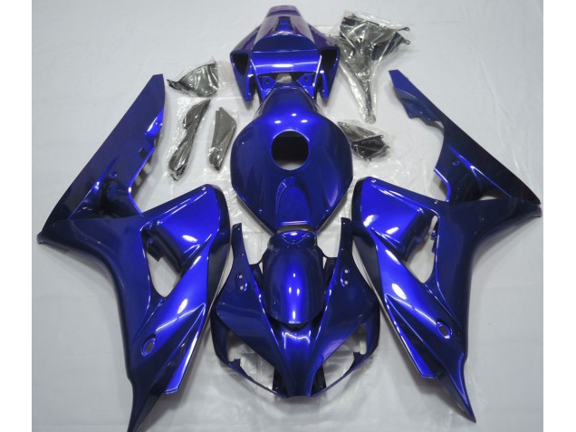 Aftermarket 2006-2007 Solid Blue Honda CBR1000RR Motorcycle Fairings