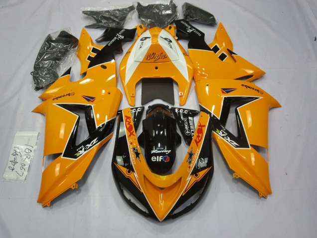 Aftermarket 2006-2007 Special Orange Kawasaki ZX10R Motorcycle Fairings Aftermarket 2006-2007 Special Orange Kawasaki ZX10R Motorcycle Fairings