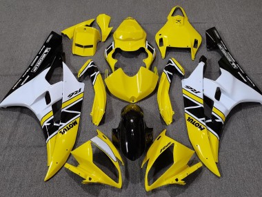 Aftermarket 2006-2007 Yellow OEM Style Yamaha R6 Motorcycle Fairings