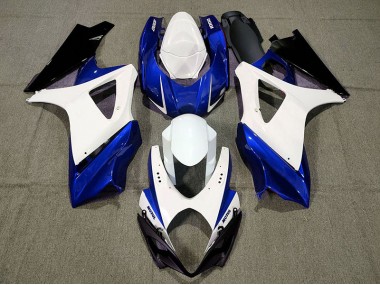 Aftermarket 2007-2008 Custom Design Blue Suzuki GSXR 1000 Motorcycle Fairings