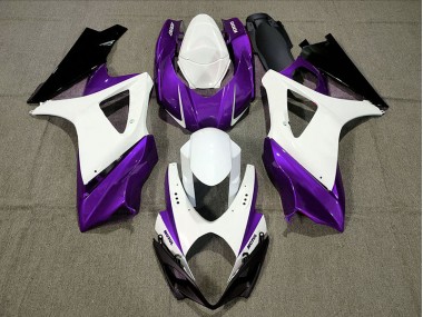 Aftermarket 2007-2008 Custom Design Purple Suzuki GSXR 1000 Motorcycle Fairings