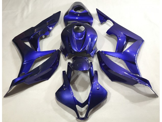 Aftermarket 2007-2008 Deep Blue Plain Honda CBR600RR Motorcycle Fairings Aftermarket 2007-2008 Deep Blue Plain Honda CBR600RR Motorcycle Fairings