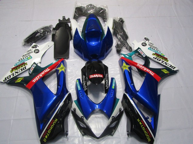 Aftermarket 2007-2008 Dunlop Suzuki GSXR 1000 Motorcycle Fairings Aftermarket 2007-2008 Dunlop Suzuki GSXR 1000 Motorcycle Fairings