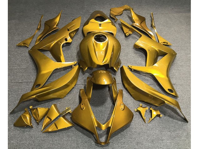 Aftermarket 2007-2008 Gloss Gold Plain Honda CBR600RR Motorcycle Fairings Aftermarket 2007-2008 Gloss Gold Plain Honda CBR600RR Motorcycle Fairings
