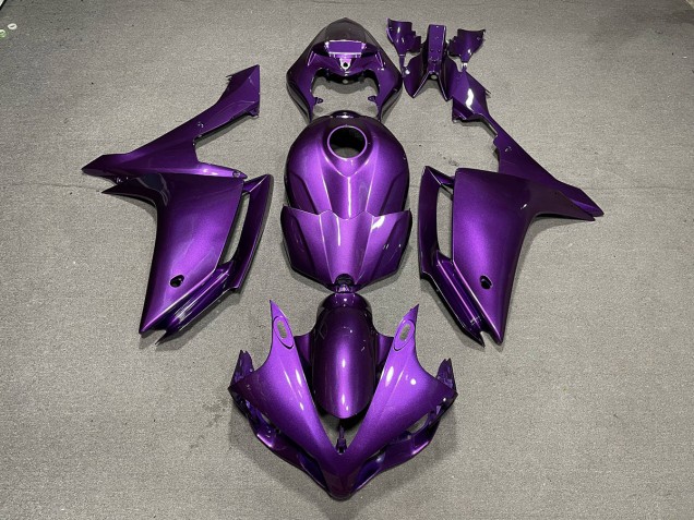 Aftermarket 2007-2008 Gloss Purple Yamaha R1 Motorcycle Fairings Aftermarket 2007-2008 Gloss Purple Yamaha R1 Motorcycle Fairings