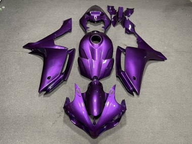 Aftermarket 2007-2008 Gloss Purple Yamaha R1 Motorcycle Fairings
