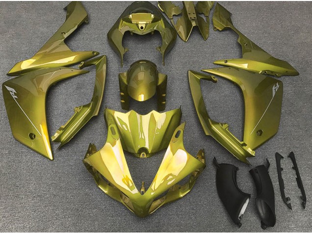 Aftermarket 2007-2008 Gloss Yellow Yamaha R1 Motorcycle Fairings Aftermarket 2007-2008 Gloss Yellow Yamaha R1 Motorcycle Fairings