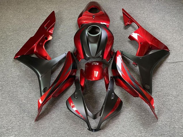 Aftermarket 2007-2008 Maroon Red Honda CBR600RR Motorcycle Fairings Aftermarket 2007-2008 Maroon Red Honda CBR600RR Motorcycle Fairings