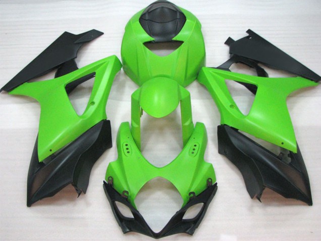 Aftermarket 2007-2008 Matte Green Suzuki GSXR 1000 Motorcycle Fairings