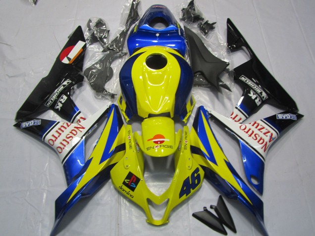 Aftermarket 2007-2008 Nastro Azzurro Honda CBR600RR Motorcycle Fairings Aftermarket 2007-2008 Nastro Azzurro Honda CBR600RR Motorcycle Fairings