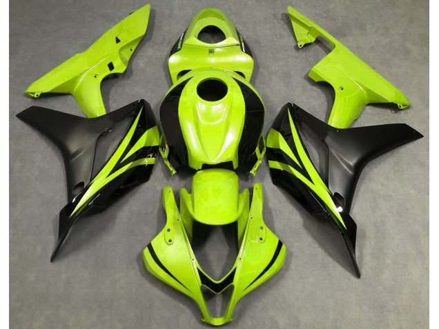 Aftermarket 2007-2008 Pearl Green OEM Style Honda CBR600RR Motorcycle Fairings Aftermarket 2007-2008 Pearl Green OEM Style Honda CBR600RR Motorcycle Fairings