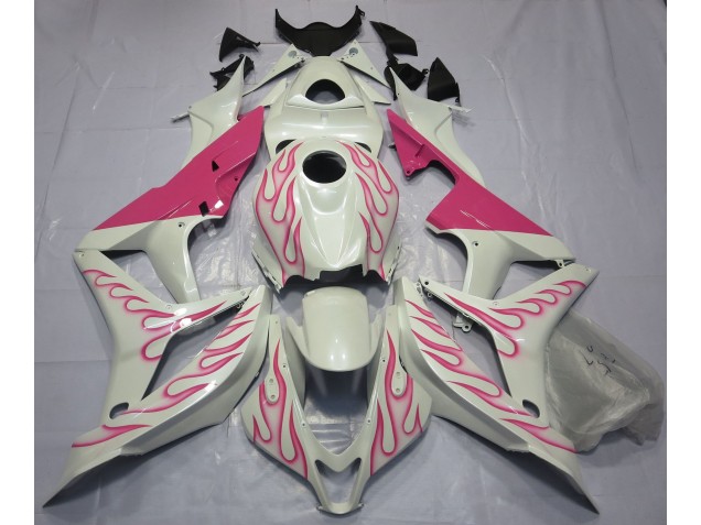 Aftermarket 2007-2008 Pink Flame Honda CBR600RR Motorcycle Fairings Aftermarket 2007-2008 Pink Flame Honda CBR600RR Motorcycle Fairings