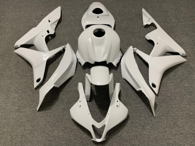 Aftermarket 2007-2008 Plain Gloss White Honda CBR600RR Motorcycle Fairings Aftermarket 2007-2008 Plain Gloss White Honda CBR600RR Motorcycle Fairings