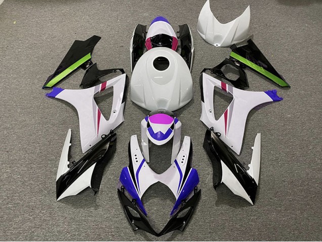 Aftermarket 2007-2008 Race Colors 2 Suzuki GSXR 1000 Motorcycle Fairings Aftermarket 2007-2008 Race Colors 2 Suzuki GSXR 1000 Motorcycle Fairings