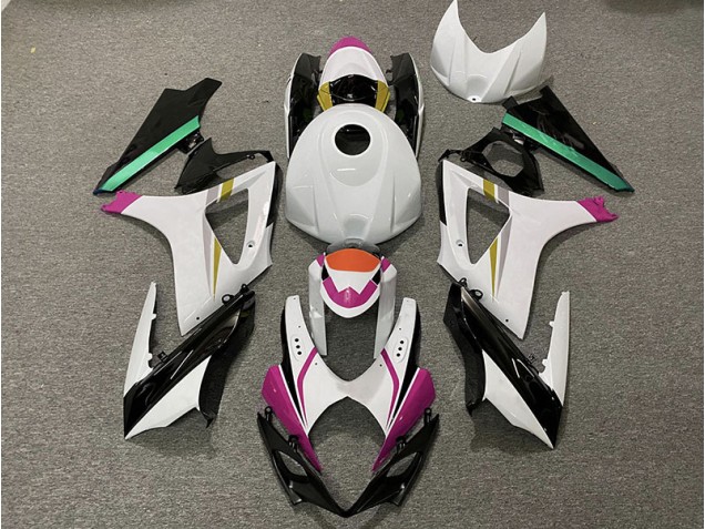 Aftermarket 2007-2008 Race Colors 3 Suzuki GSXR 1000 Motorcycle Fairings Aftermarket 2007-2008 Race Colors 3 Suzuki GSXR 1000 Motorcycle Fairings