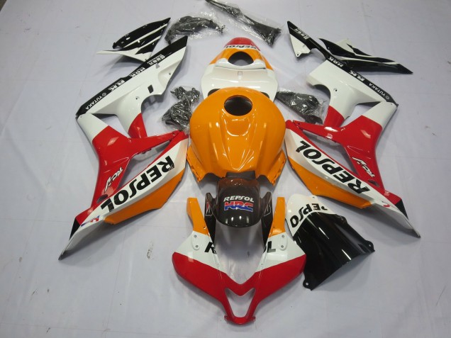 Aftermarket 2007-2008 Repsol RCV Honda CBR600RR Motorcycle Fairings Aftermarket 2007-2008 Repsol RCV Honda CBR600RR Motorcycle Fairings