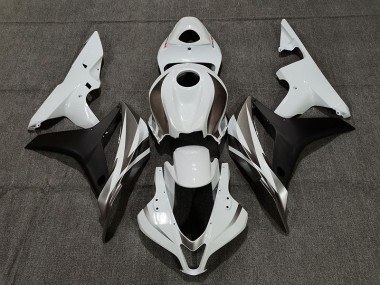 Aftermarket 2007-2008 White OEM Style Honda CBR600RR Motorcycle Fairings