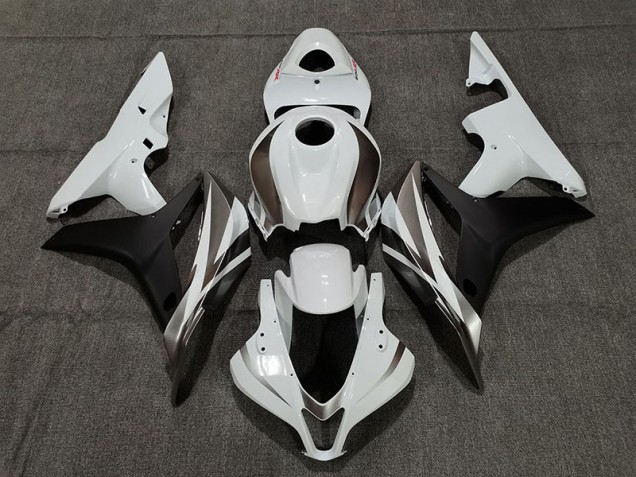 Aftermarket 2007-2008 White OEM Style Honda CBR600RR Motorcycle Fairings Aftermarket 2007-2008 White OEM Style Honda CBR600RR Motorcycle Fairings
