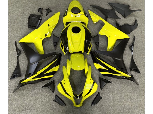 Aftermarket 2007-2008 Yellow OEM Style Honda CBR600RR Motorcycle Fairings Aftermarket 2007-2008 Yellow OEM Style Honda CBR600RR Motorcycle Fairings