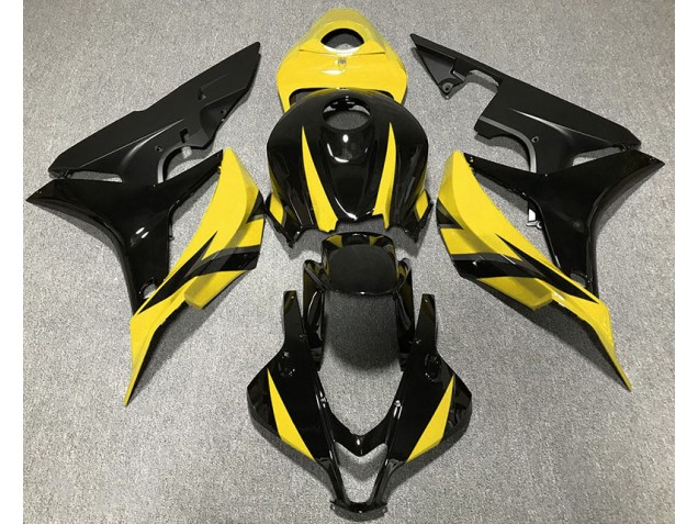 Aftermarket 2007-2008 Yellow Special Design Honda CBR600RR Motorcycle Fairings Aftermarket 2007-2008 Yellow Special Design Honda CBR600RR Motorcycle Fairings