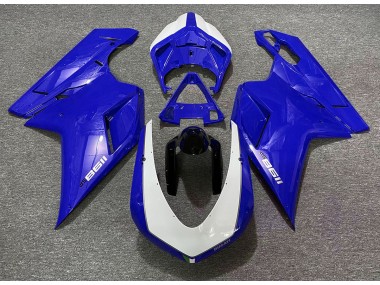 Aftermarket 2007-2012 Gloss Blue SP Ducati 848 1098 1198 Motorcycle Fairings