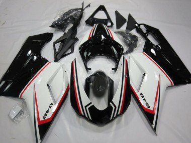 Aftermarket 2007-2012 848 TriColor Ducati 848 1098 1198 Motorcycle Fairings