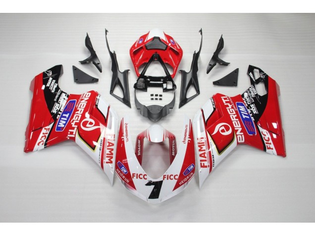 Aftermarket 2007-2012 FICC Ducati 848 1098 1198 Motorcycle Fairings Aftermarket 2007-2012 FICC Ducati 848 1098 1198 Motorcycle Fairings