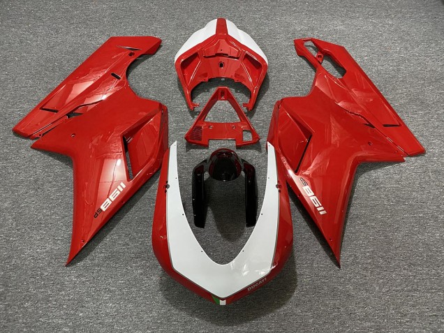 Aftermarket 2007-2012 Gloss Red SP Ducati 848 1098 1198 Motorcycle Fairings Aftermarket 2007-2012 Gloss Red SP Ducati 848 1098 1198 Motorcycle Fairings
