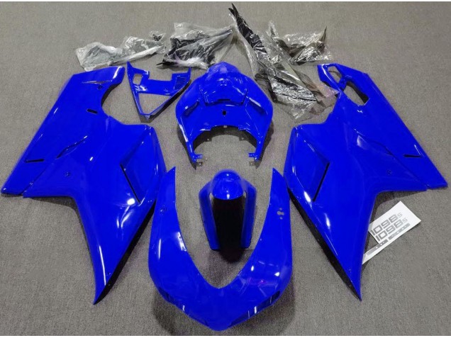 Aftermarket 2007-2012 Plain Gloss Blue Ducati 848 1098 1198 Motorcycle Fairings Aftermarket 2007-2012 Plain Gloss Blue Ducati 848 1098 1198 Motorcycle Fairings