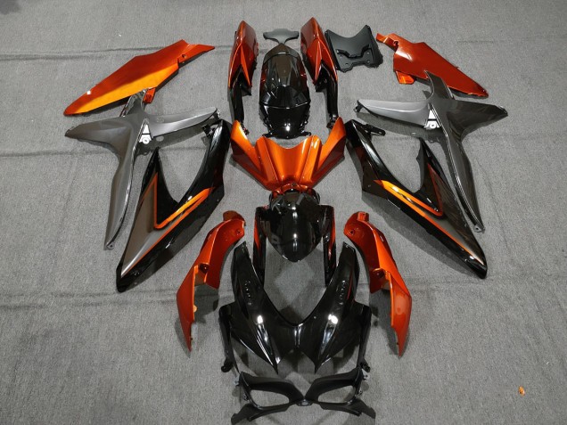 Aftermarket 2008-2010 Burnt Orange OEM Style Suzuki GSXR 600-750 Motorcycle Fairings Aftermarket 2008-2010 Burnt Orange OEM Style Suzuki GSXR 600-750 Motorcycle Fairings