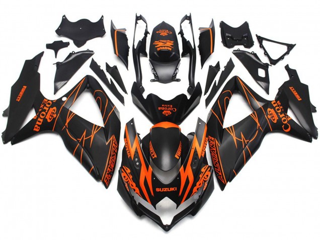 Aftermarket 2008-2010 Custom Matte Corona Special Suzuki GSXR 600-750 Motorcycle Fairings Aftermarket 2008-2010 Custom Matte Corona Special Suzuki GSXR 600-750 Motorcycle Fairings