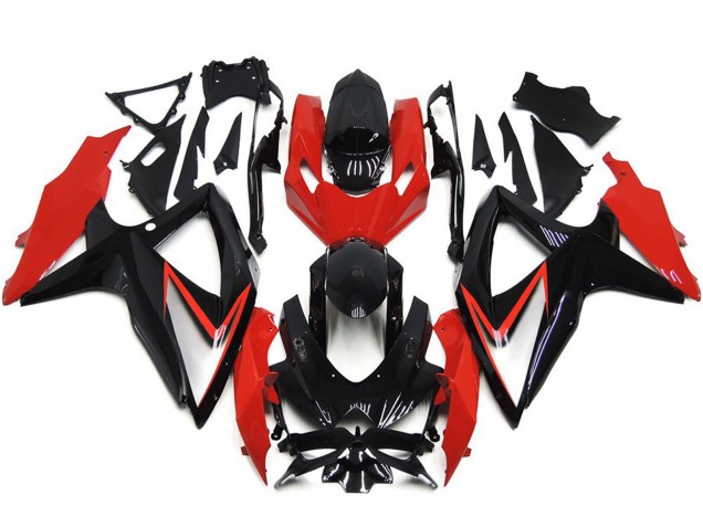 Aftermarket 2008-2010 Custom Red OEM Style Suzuki GSXR 600-750 Motorcycle Fairings Aftermarket 2008-2010 Custom Red OEM Style Suzuki GSXR 600-750 Motorcycle Fairings