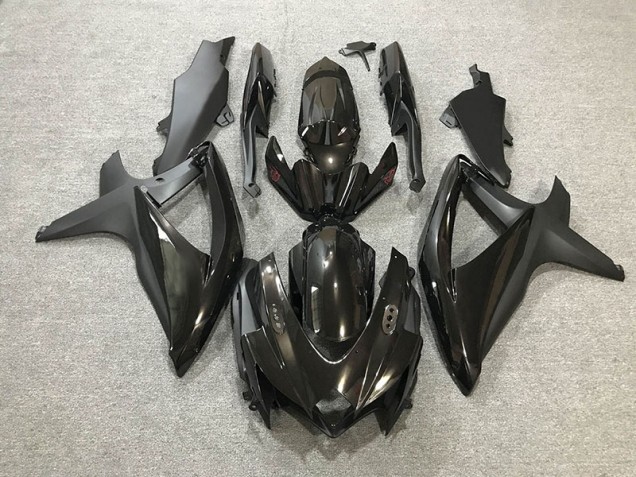 Aftermarket 2008-2010 Gloss / Matte Black Suzuki GSXR 600-750 Motorcycle Fairings Aftermarket 2008-2010 Gloss / Matte Black Suzuki GSXR 600-750 Motorcycle Fairings