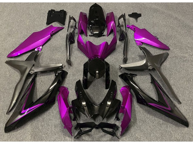 Aftermarket 2008-2010 Gloss Pink & Green R Suzuki GSXR 600-750 Motorcycle Fairings Aftermarket 2008-2010 Gloss Pink & Green R Suzuki GSXR 600-750 Motorcycle Fairings