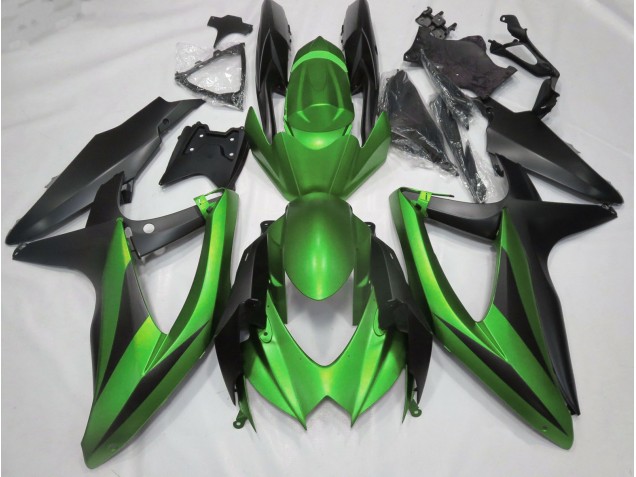 Aftermarket 2008-2010 Matte Green No R Suzuki GSXR 600-750 Motorcycle Fairings Aftermarket 2008-2010 Matte Green No R Suzuki GSXR 600-750 Motorcycle Fairings