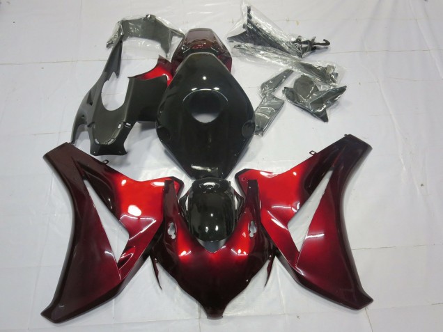 Aftermarket 2008-2011 Candy Red and Black Honda CBR1000RR Motorcycle Fairings Aftermarket 2008-2011 Candy Red and Black Honda CBR1000RR Motorcycle Fairings