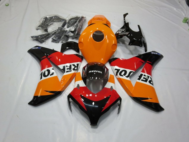 Aftermarket 2008-2011 Classic Repsol Style Design Honda CBR1000RR Motorcycle Fairings Aftermarket 2008-2011 Classic Repsol Style Design Honda CBR1000RR Motorcycle Fairings