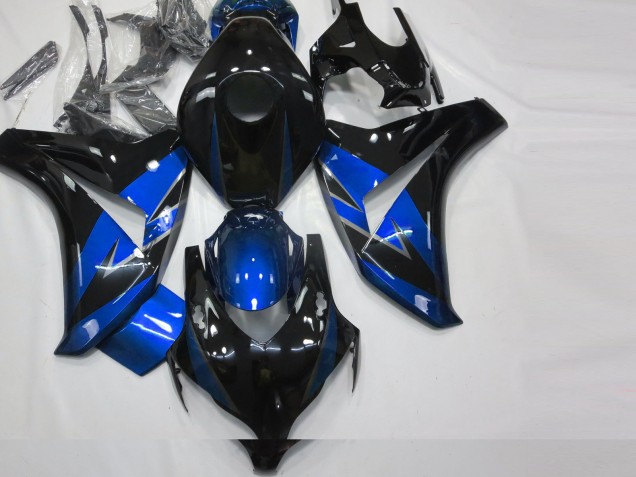 Aftermarket 2008-2011 Gloss Blue and Black Honda CBR1000RR Motorcycle Fairings Aftermarket 2008-2011 Gloss Blue and Black Honda CBR1000RR Motorcycle Fairings