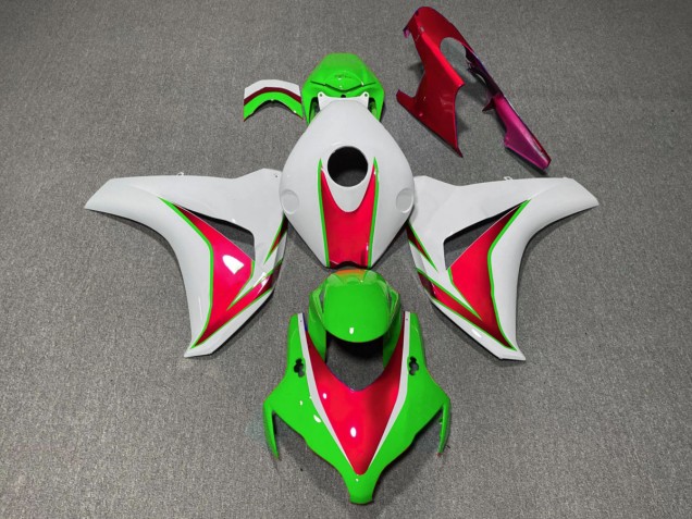 Aftermarket 2008-2011 Green and Red Gloss Honda CBR1000RR Motorcycle Fairings Aftermarket 2008-2011 Green and Red Gloss Honda CBR1000RR Motorcycle Fairings