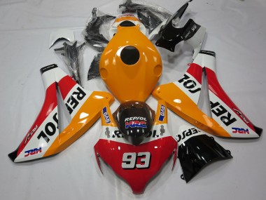 Aftermarket 2008-2011 Light Repsol Honda CBR1000RR Motorcycle Fairings