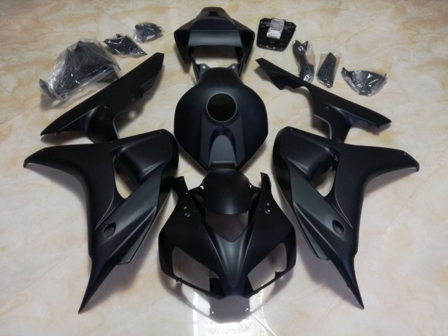 Aftermarket 2008-2011 Matte Black Honda CBR1000RR Motorcycle Fairings Aftermarket 2008-2011 Matte Black Honda CBR1000RR Motorcycle Fairings