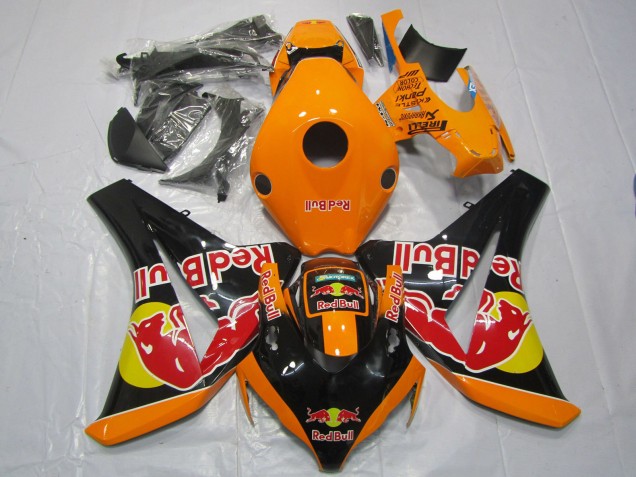 Aftermarket 2008-2011 Orange Red Bull Honda CBR1000RR Motorcycle Fairings Aftermarket 2008-2011 Orange Red Bull Honda CBR1000RR Motorcycle Fairings