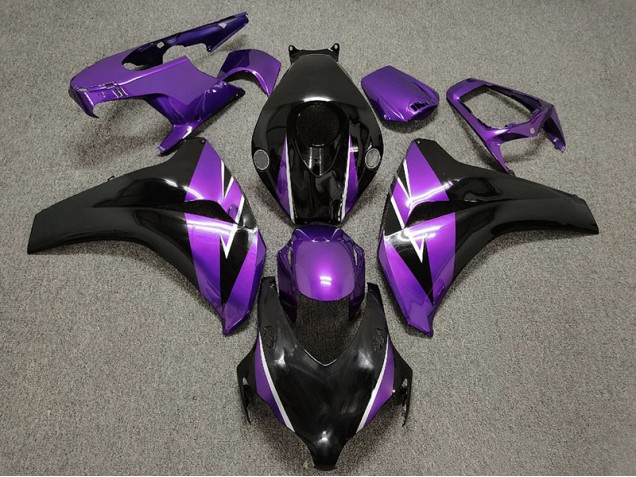 Aftermarket 2008-2011 Purple and Black Honda CBR1000RR Motorcycle Fairings Aftermarket 2008-2011 Purple and Black Honda CBR1000RR Motorcycle Fairings