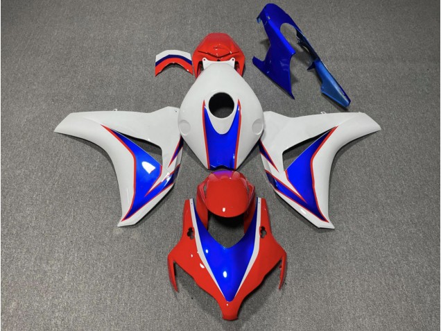 Aftermarket 2008-2011 Red and Blue Gloss Honda CBR1000RR Motorcycle Fairings Aftermarket 2008-2011 Red and Blue Gloss Honda CBR1000RR Motorcycle Fairings