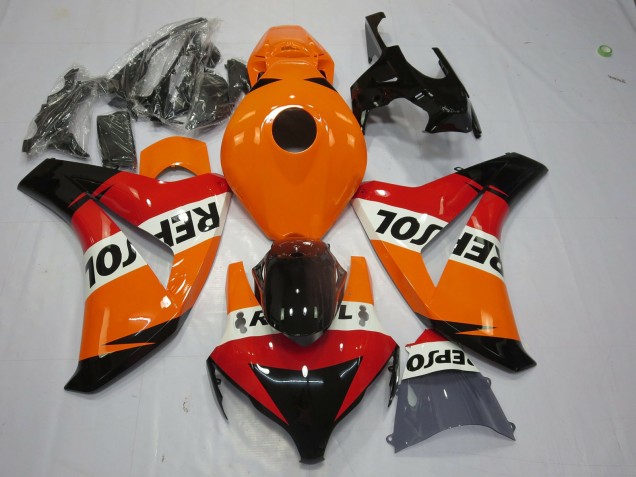 Aftermarket 2008-2011 Repsol Style Honda CBR1000RR Motorcycle Fairings Aftermarket 2008-2011 Repsol Style Honda CBR1000RR Motorcycle Fairings