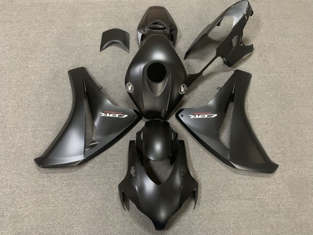 Aftermarket 2008-2011 Satin Black Honda CBR1000RR Motorcycle Fairings Aftermarket 2008-2011 Satin Black Honda CBR1000RR Motorcycle Fairings