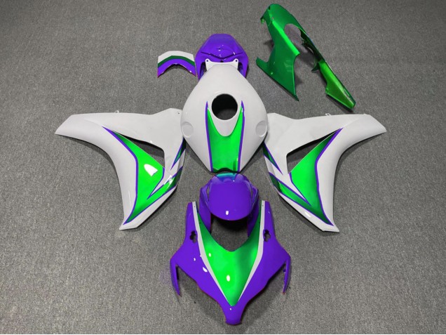 Aftermarket 2008-2011 The Joker Green and Purple Gloss Honda CBR1000RR Motorcycle Fairings Aftermarket 2008-2011 The Joker Green and Purple Gloss Honda CBR1000RR Motorcycle Fairings