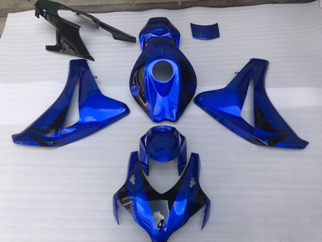 Aftermarket 2008-2011 Vibrant High Gloss Blue Honda CBR1000RR Motorcycle Fairings Aftermarket 2008-2011 Vibrant High Gloss Blue Honda CBR1000RR Motorcycle Fairings