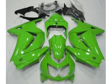 Aftermarket 2008-2013 Green Kawasaki Ninja 250 Motorcycle Fairings