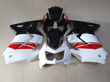 Aftermarket 2008-2013 Red black and White Kawasaki Ninja 250 Motorcycle Fairings